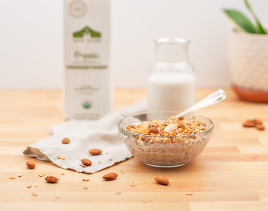 Salty-Sweet Almond Coconut Granola – New Barn Organics