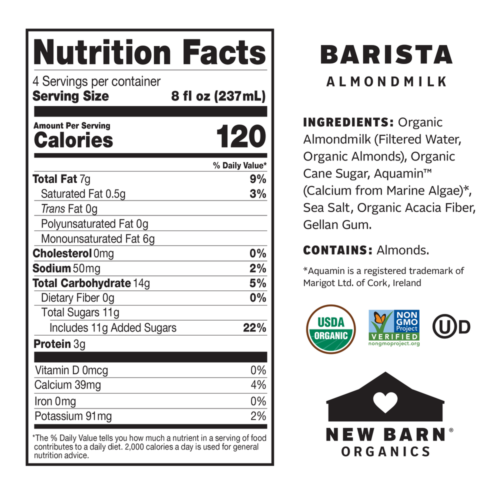 Organic Barista Almondmilk – 6 pack