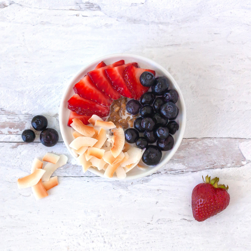 Coconut Berry Sprouted Oatmeal