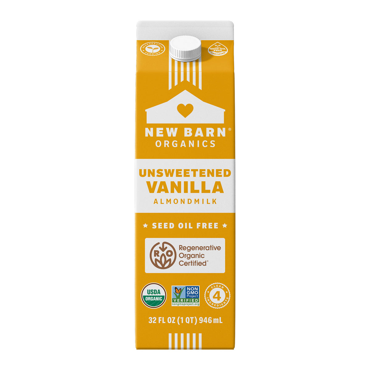 Unsweetened Vanilla Almond Milk – 6 pack